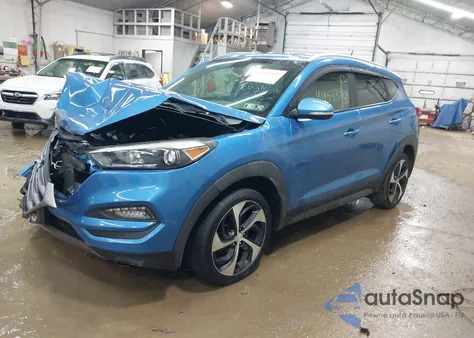 2016 Hyundai Tucson Sport из США, поврежденный, VIN KM8J3CA20GU181967